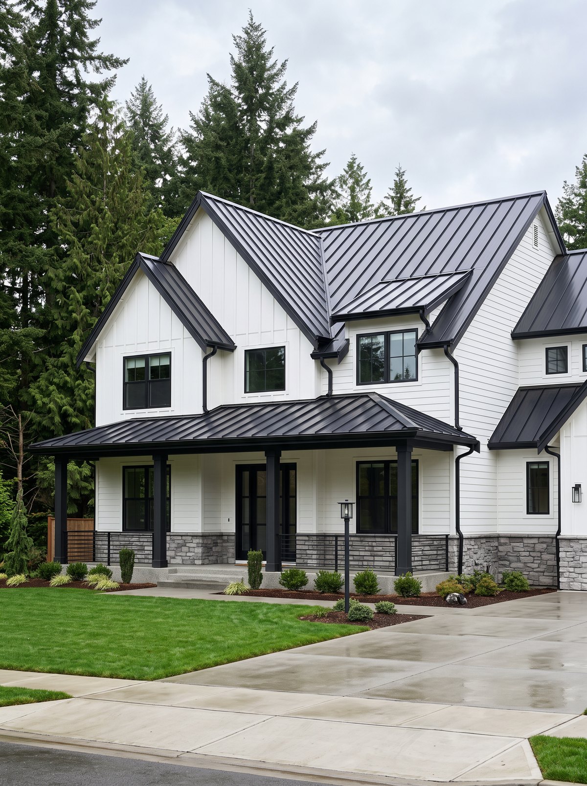 Standing seam metal roof projects by Vantek Roofing